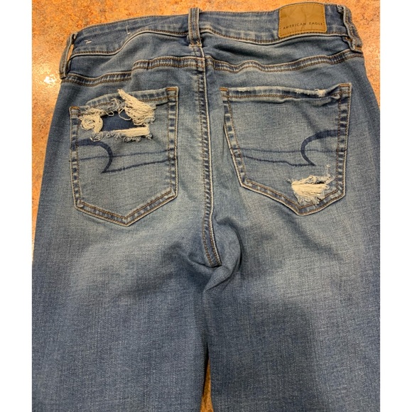 American Eagle Distressed  Jeans  Size 2R (W26\L28 - Picture 5 of 8